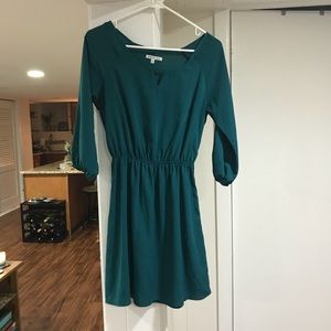 Charlotte Russe teal dress